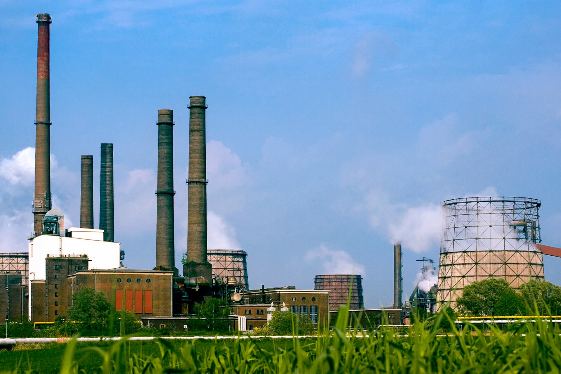 Stadtmotiv in Salzgitter – Salzgitter Stahlwerk